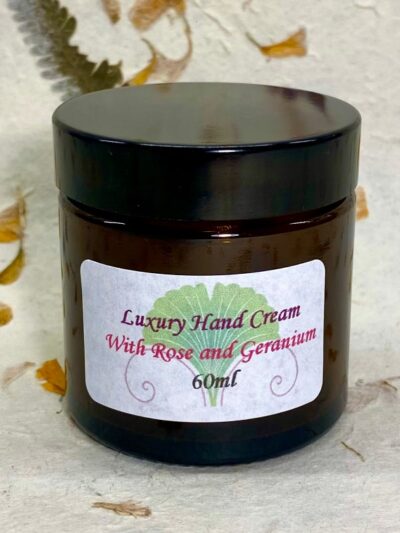 Roots To Health - Luxuary Hand Cream with Rose and Geranium Cream