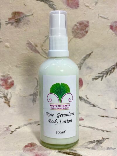 Roots To Health - Rose Geranium Lotion