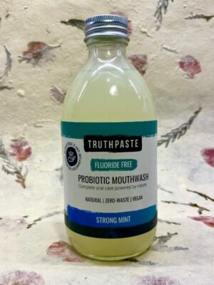 Roots to Health - Strong Mint Probiotic Mouthwash - Fluoride Free