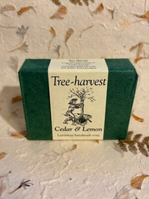 Roots to Health - Tree-Harvest Artisan Cedar & Lemon Soap