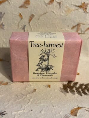 Roots to Health - Tree-Harvest Artisan Geranium, Lavender & Chamomile Soap